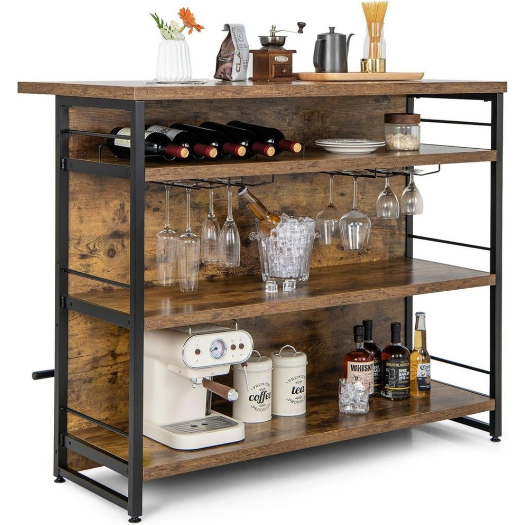 Legno Credenze Marrone Multifunzionale